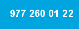 977 260 01 22